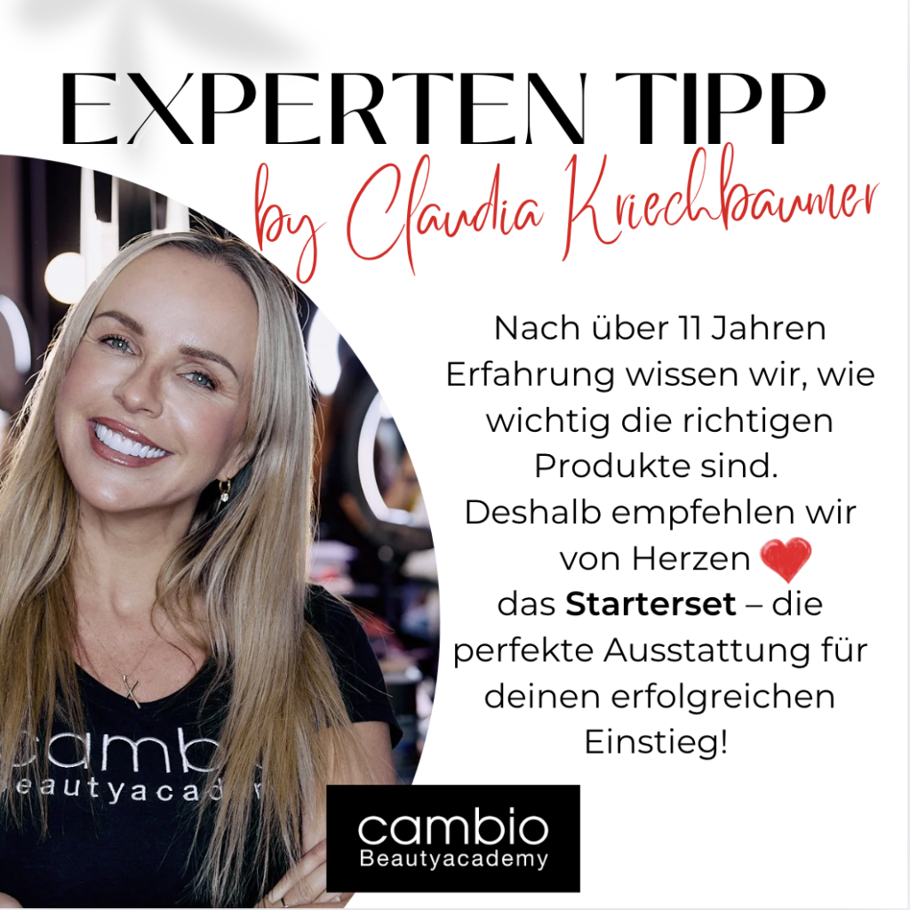 expertentipp zum starterset von Claudia Kriechbaumer cambio